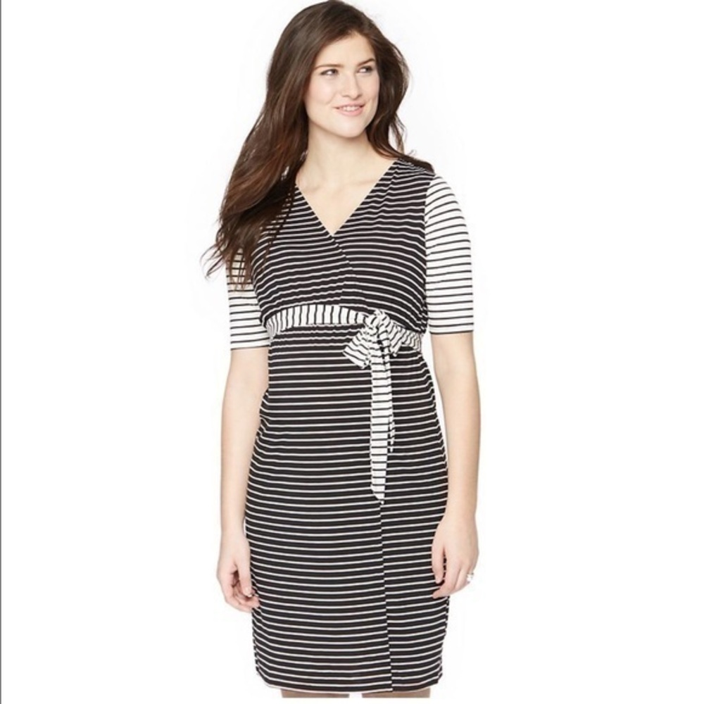 🤩Host Pick🤩NEW Maternity WRAP DRESS BA
